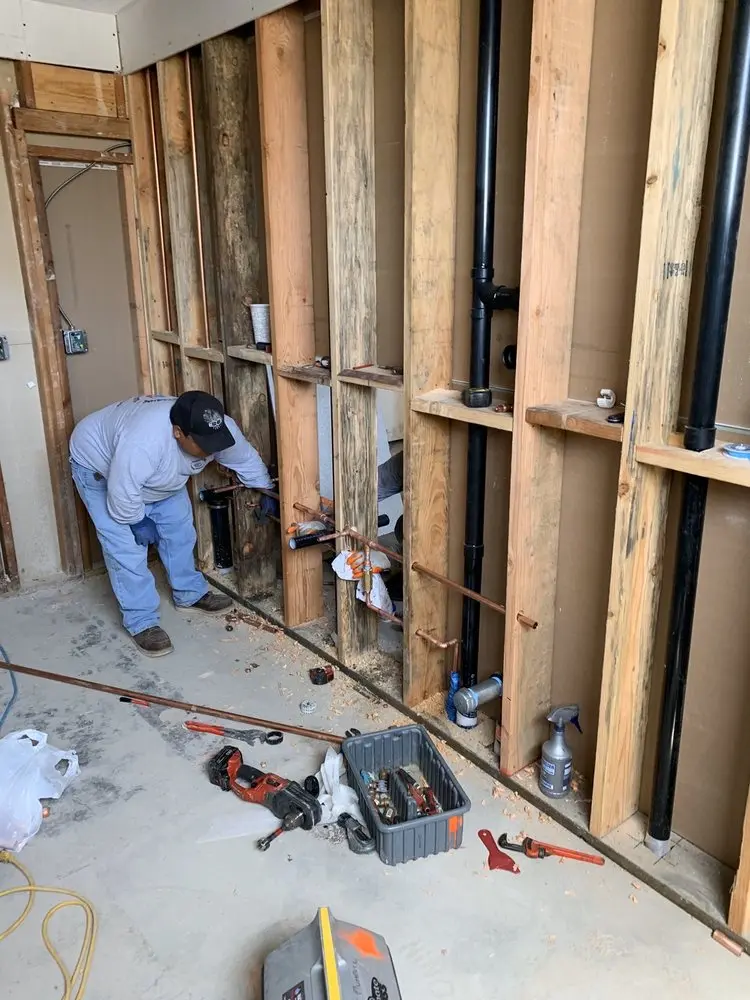 Commercial rough-in plumbing for Commercial Plumbing in Edgehill